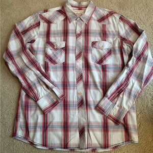 Red Camel Men’s Plaid Shirt